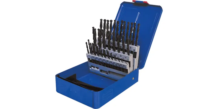 1-6mmx0.1mm HSS S/S R-F DRILL SET