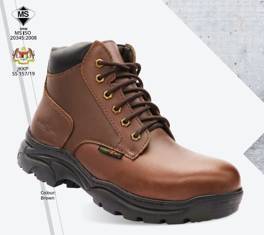 HAMMER KING'S Crazy Horse Model 13014 Safety Shoes UK 5-11