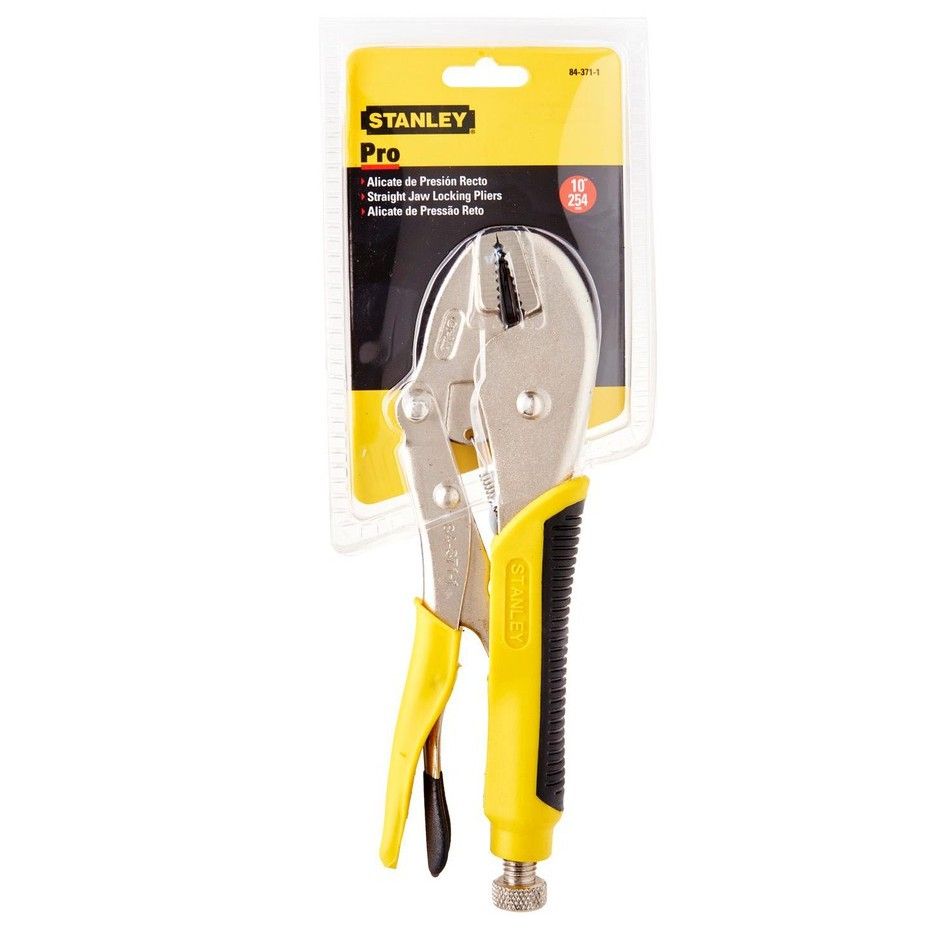 STANLEY LOCKING PLIER BI-MATERIAL ST84-371 10"