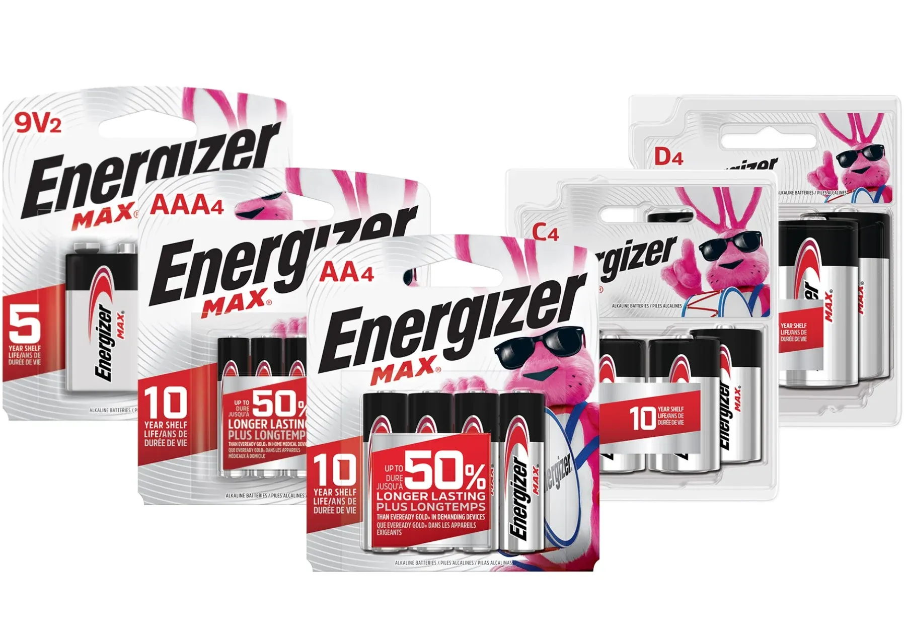 Energizer MAX庐 Alkaline Batteries [AA/AAA]