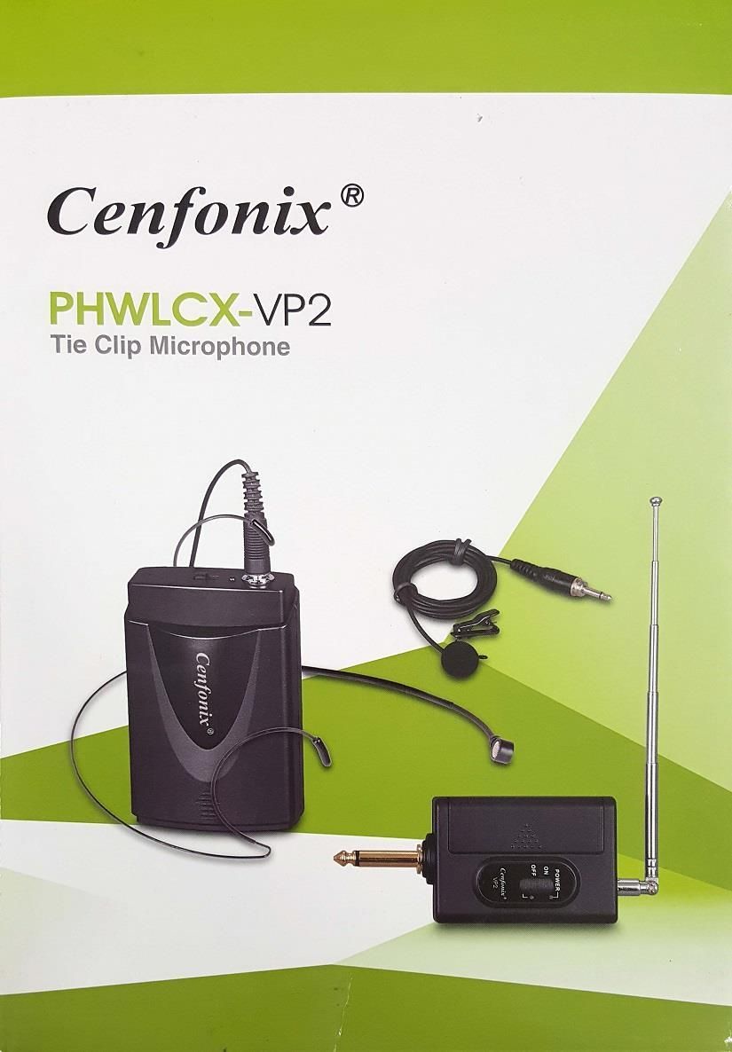 Cenfonix Tie Clip Microphone PHWLCX-VP2