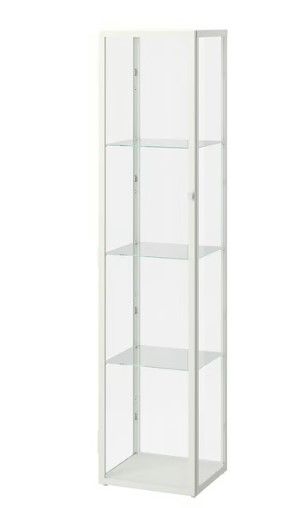 BLÅLIDEN IKEA Glass-door cabinet, white