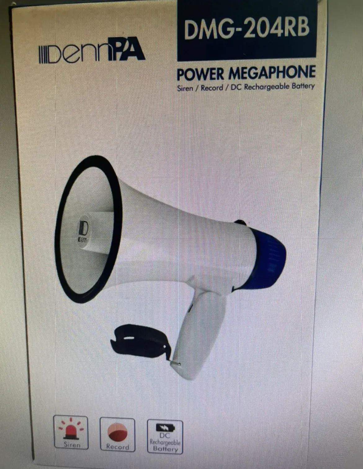 Power MegaPhone Hailer