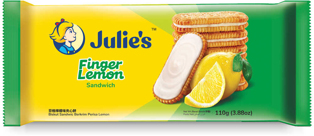 Julie’s Finger Lemon Sandwich 110g X 24 PACKS