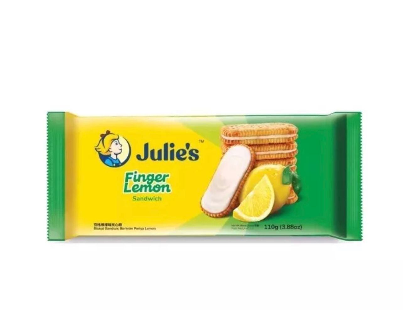 Julie's Finger Lemon Sandwich 110g