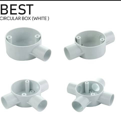 WIRA - CIRCULAR BOX (WHITE)