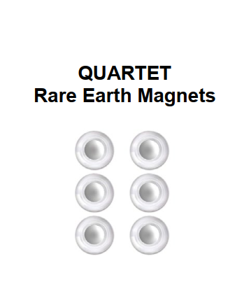 Genuine Malaysia Quartet Product - QUARTET Rare Earth Magnets 85391