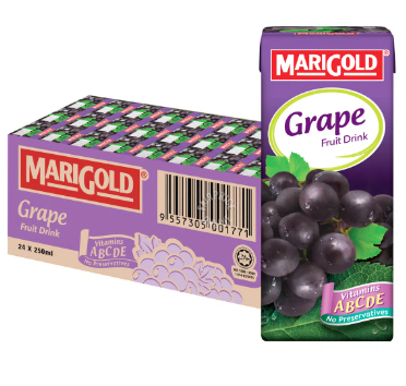 Marigold Fruit Drinks - Grape (250ml x 1ctn x 24unit)