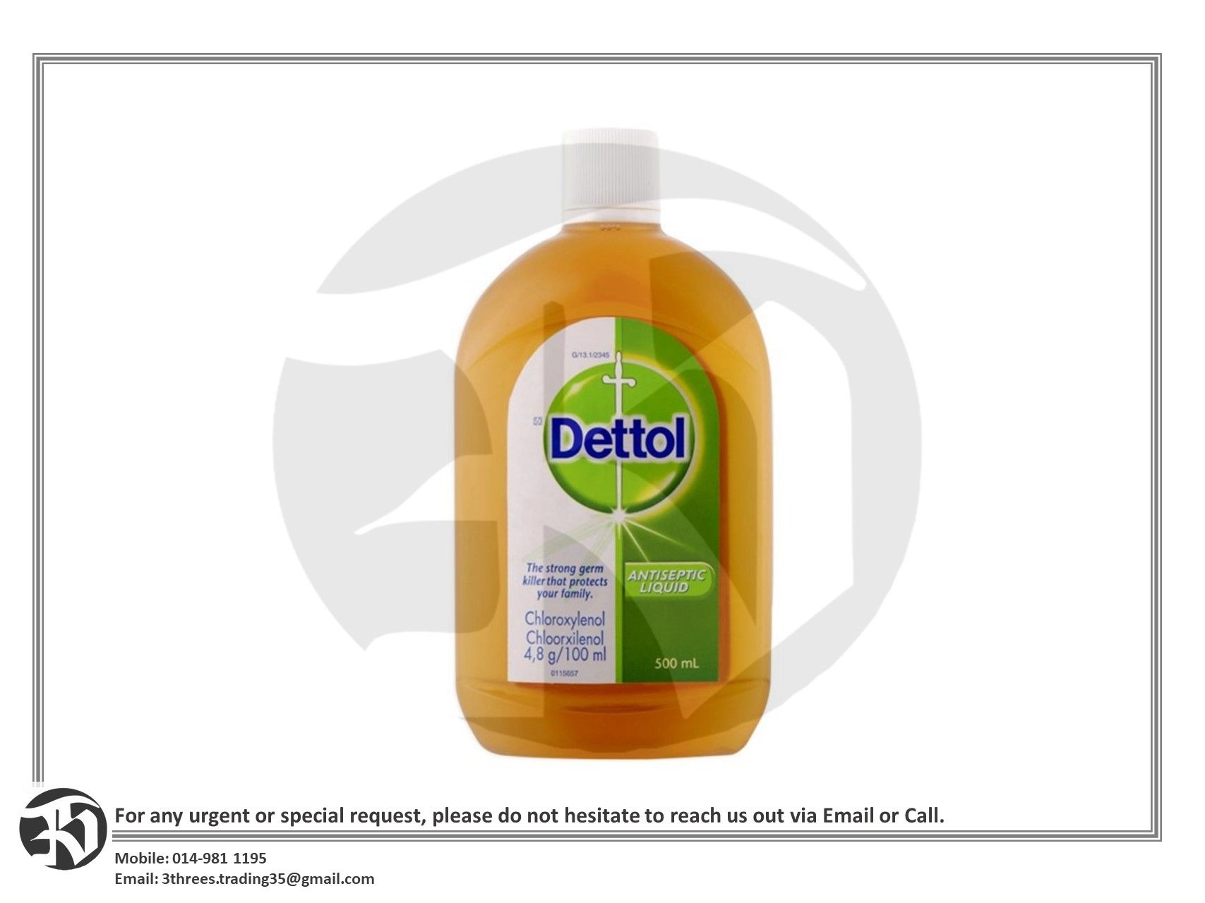 Dettol Antiseptic Liquid 500ml