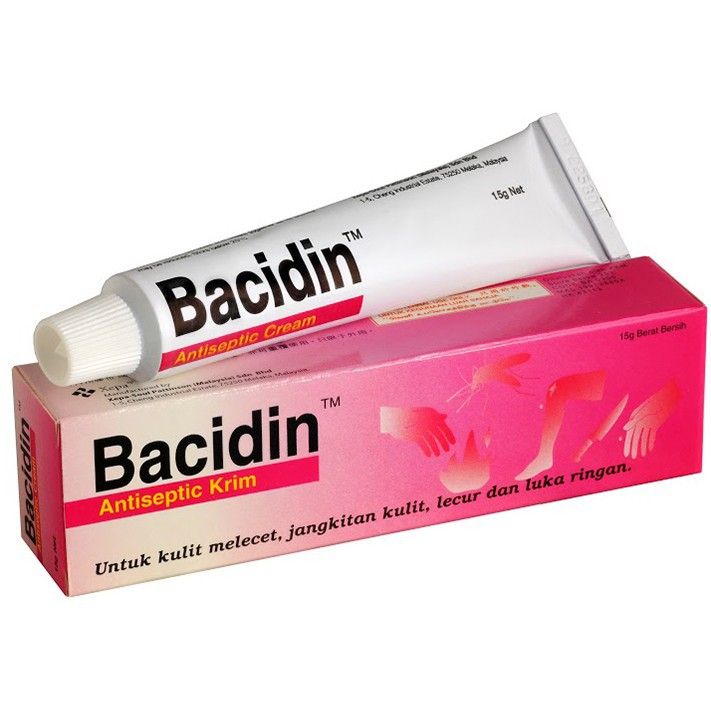 BACIDIN ANTISEPTIC CREAM 15G
