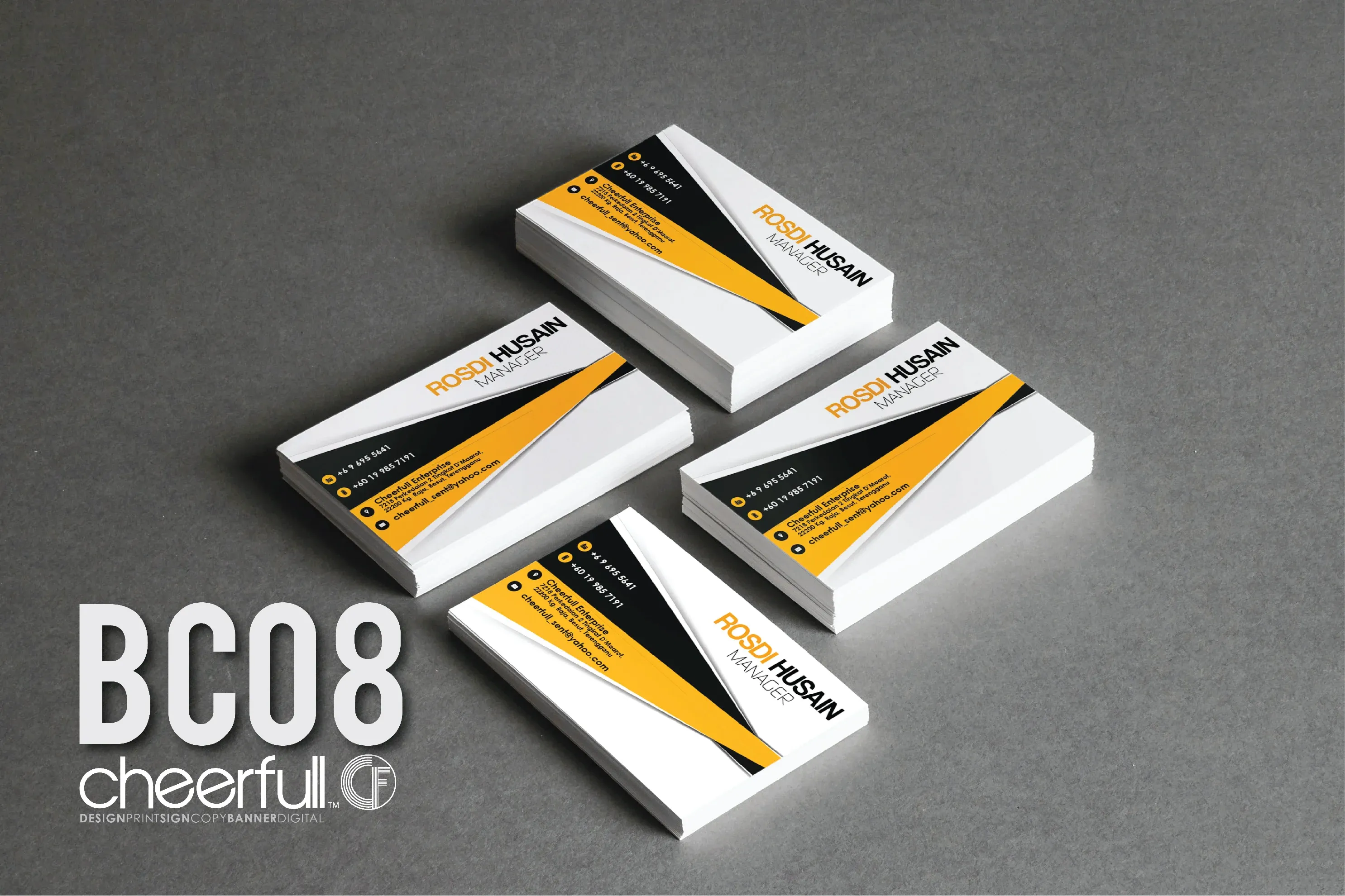 Business Card BC08 - Print Shop