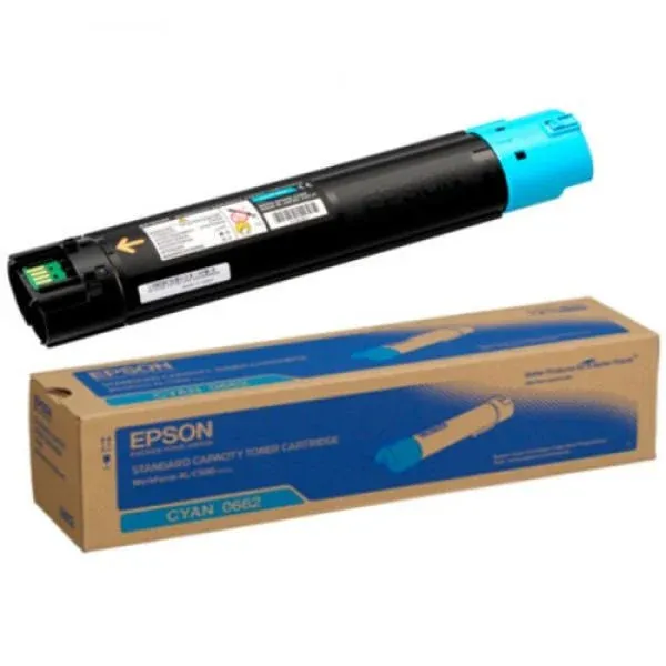 Genuine Malaysia Epson Warranty Epson - Epson C13S050662 Cyan Toner Cartridge
