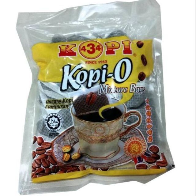 #KOPI O 434 MUAR (BLACK COFFEE) 1 pack = 20 uncang