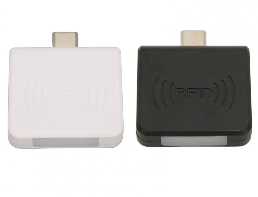RFID ID Mobile Phone Card Reader High Transmission Efficiency Stable Performance Plug and Play for Cell