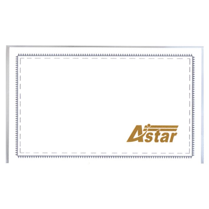 Astar Name Badge B01 Square PVC 50 pieces