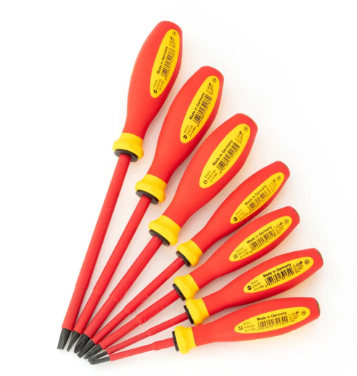 SATA 09301A 7Pc. VDE Insulated Screwdriver Set