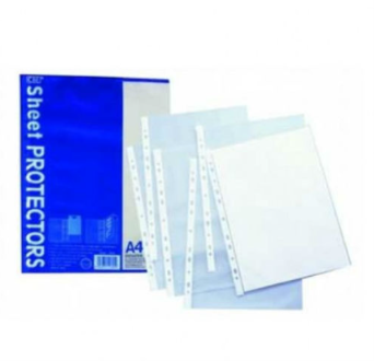 SHEET PROTECTOR FILING POCKET