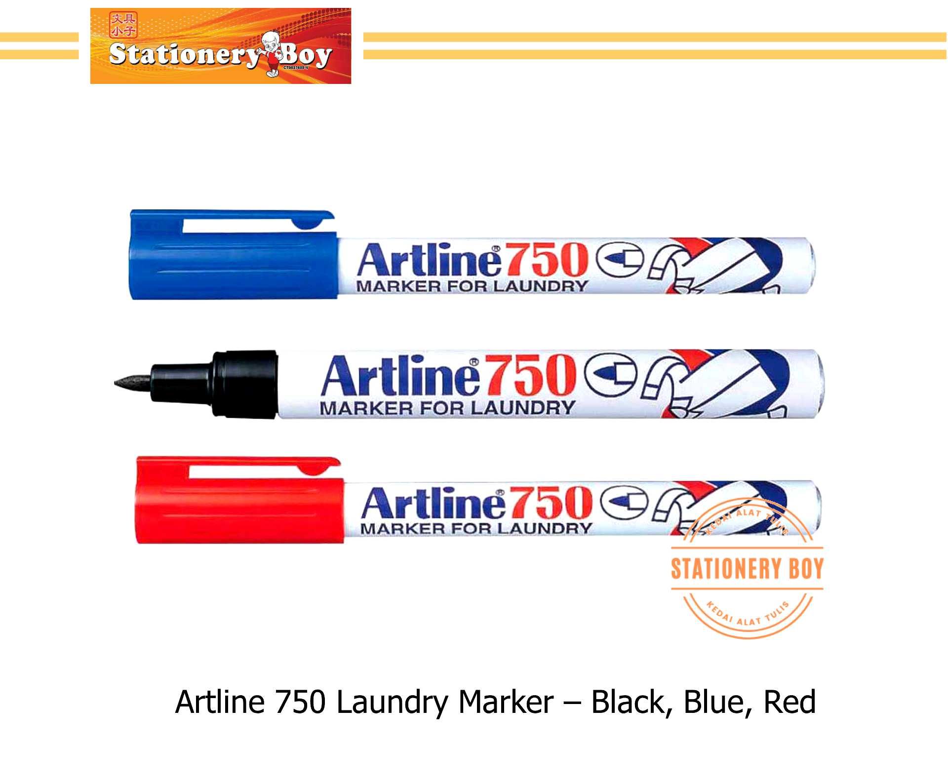 ARTLINE 750 Marker for Laundry / Penanda Untuk Dobi