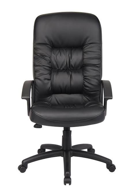 Wess Boss High Back Chair - Full Leather