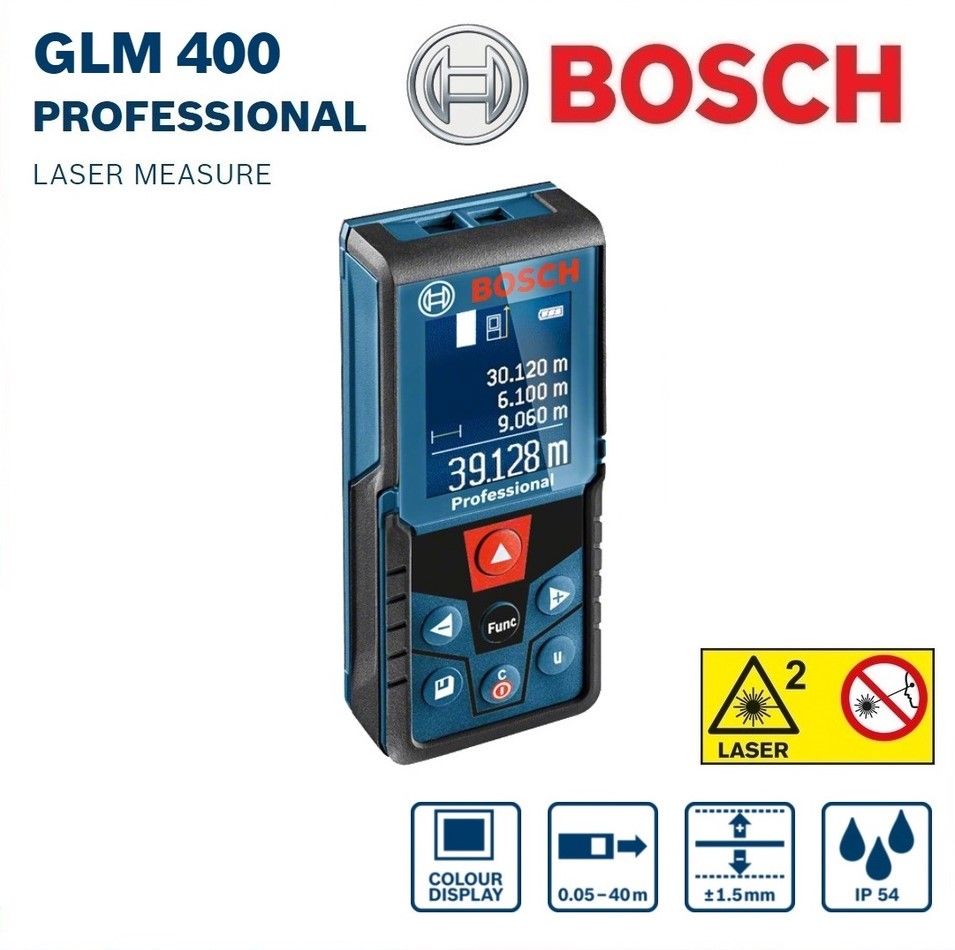 BOSCH GLM 400 Laser Measure 40Meter