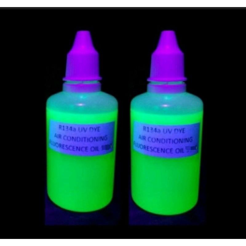 R134a Air cond UV Dye Fluorescence Oil Leak test 50ml 10ml diy handcraft colour 50ml x 2pcs
