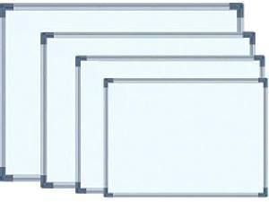 WRITEBEST STANDARD ALUMINIUM FRAME MAGNETIC WHITEBOARD SM34 - 3' X 4'(90 x 120cm)