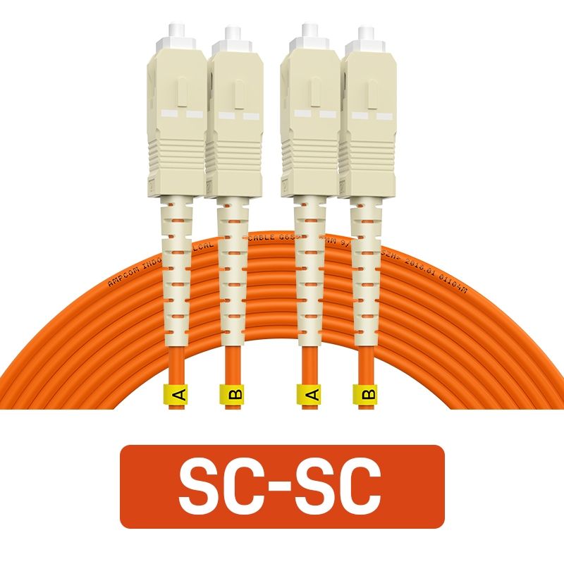 Fiber Optic Patch Cord SC/UPC - SC/UPC (Multimode) - 3Meter