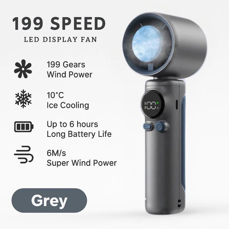 OEM Portable Turbo Handheld Mini Cooling Fan 199 Speed