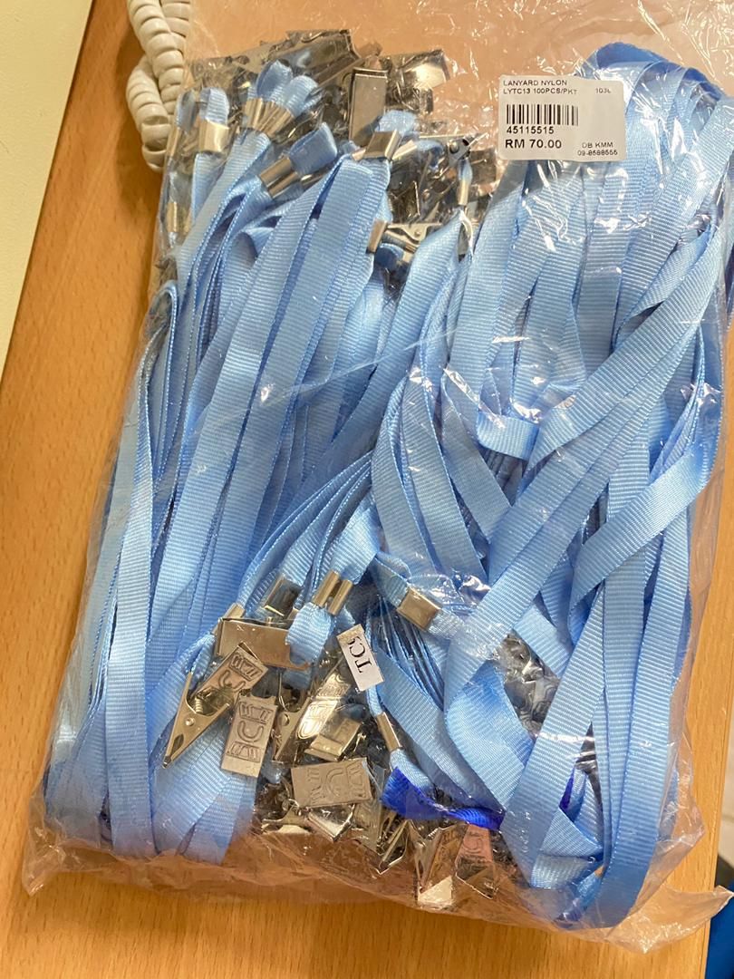 LANYARD NYLON LYTC13 100PCS/PAC