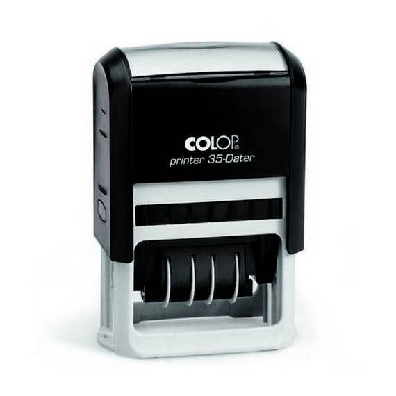 COLOP Self-Inking Text Stamp P35 29mm x 49mm