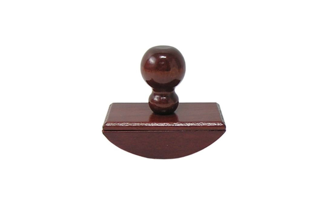 Wooden Hand Blotter