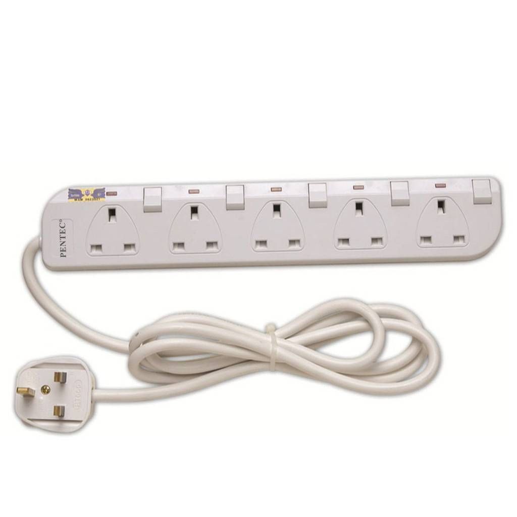 2M -5M Extension Trailing Socket (100% SIRIM-Approved)