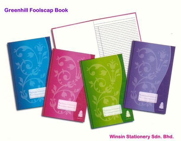 HARDCOVER FOOLSCAP BOOK 200PG