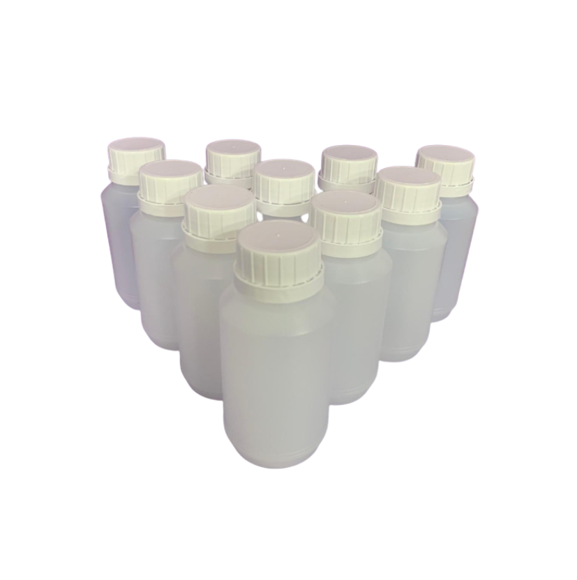 HDPE Round Plastic Sampling Bottle 250ml