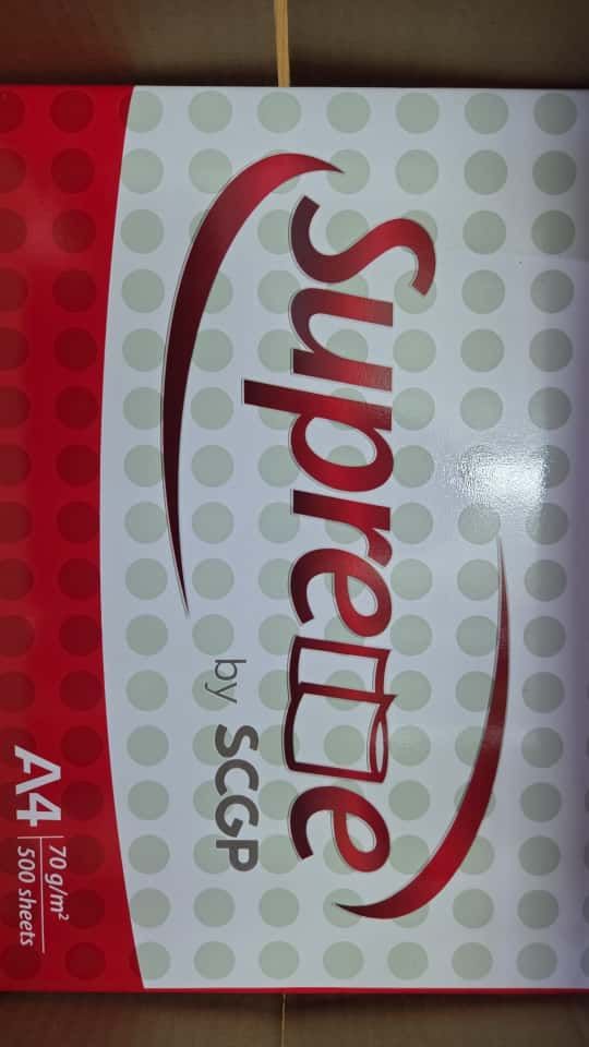 A4 70GSM PHOTOCPY PAPER SUPREME 500 SHEETS