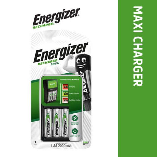 ENERGIZER MAXI CHARGER 4 X 2000MAH