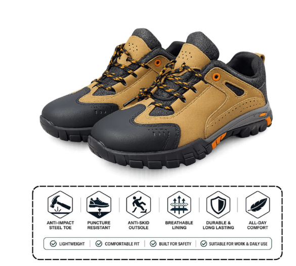 UK5-10-ASS966 Titan Low Cut AWE Safety Shoes