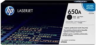 HP CP5525 Color LaserJet Cartridge Black CE270A