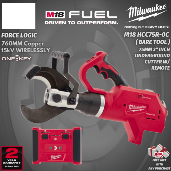 MILWAUKEE M18™ FORCE LOGIC™ Overhead Cable Cutter /SET