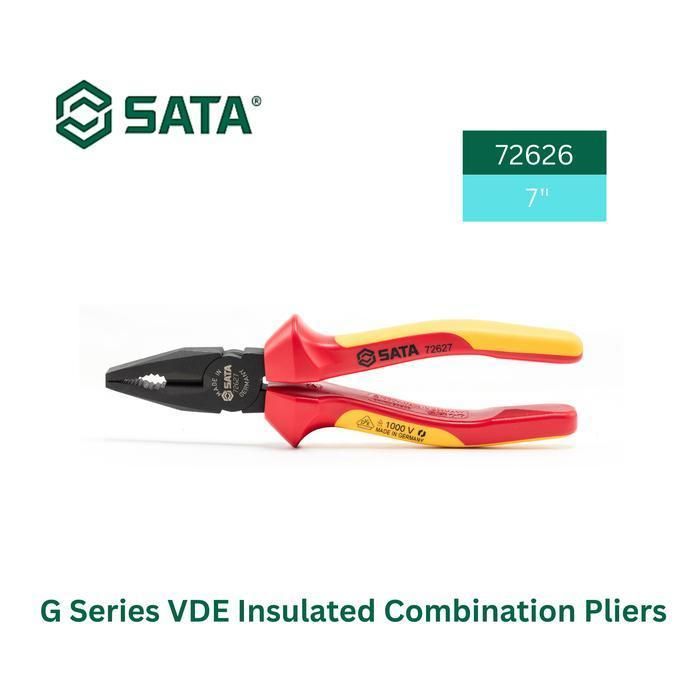 Sata VDE INS.COMBINATION PLIERS 7”
