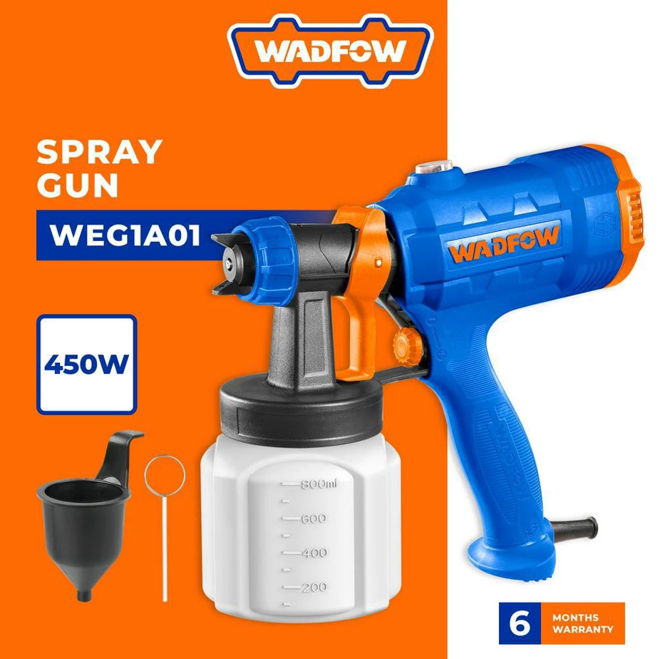 WADFOW SPRAY GUN PAINT (450W/800ML) (WEG1A01)