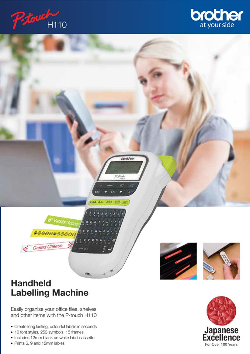 Brother PT-H110 Label Printer