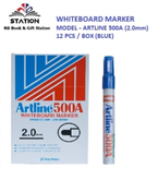 Artline Whiteboard Marker 500A Blue