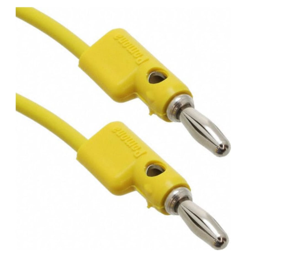 Fluke PATCH B-48-4 Banana Plug Patch Cord (yellow)