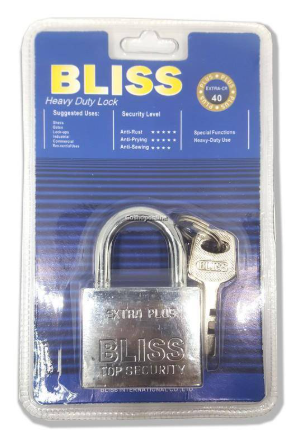 Padlock bliss hardware 40mm