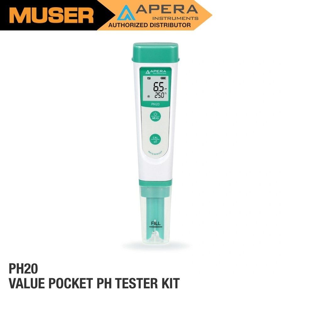 PH20 Value Pocket PH Tester Kit | Apera by Muser
