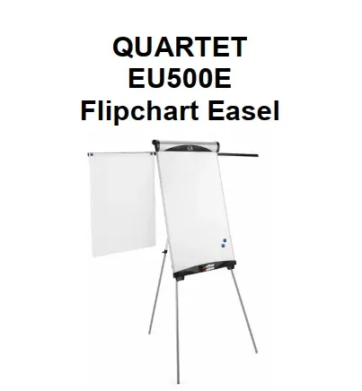 Genuine Malaysia Quartet Warranty - QUARTET EU500E Flipchart Easel