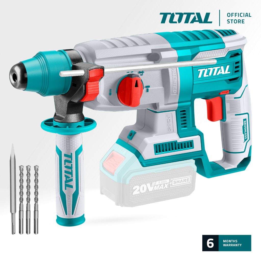 TOTAL TRHLI20228 LI-ION ROTARY HAMMER