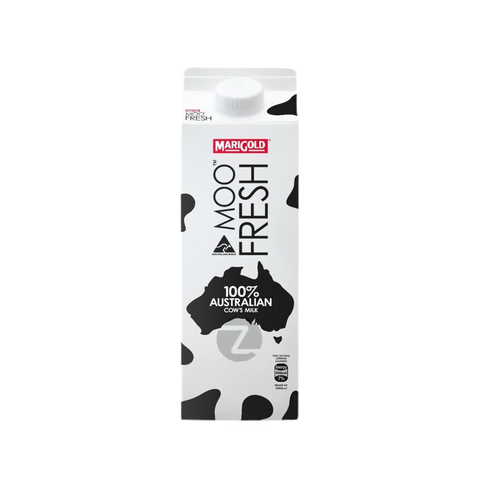 MARIGOLD MOO FRESH 100% Australian Cows Milk 1L