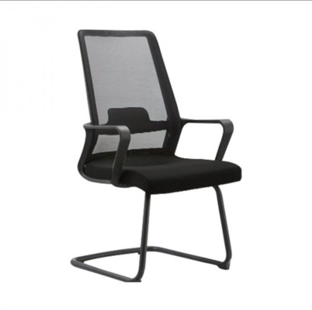 Pixie-17V Office Visitor Chair Black